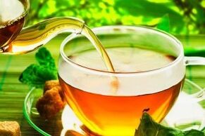 減量のための緑茶